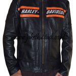 Jaket Harley Davidson Kulit Asli JKM22